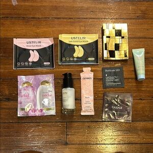 Skincare, Hair Care and Perfume Sample mini bundle JVN Caudalie Killian Pixi